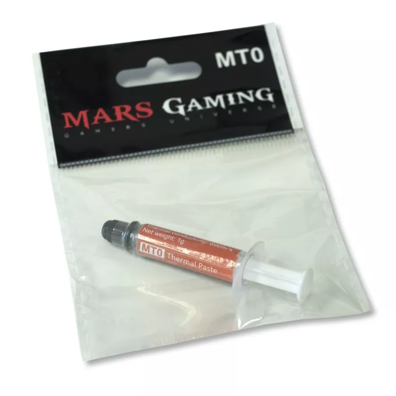Mars Gaming MT0 PC-koelpasta 1g 6W temperatuur 30-280º maximale veiligheid