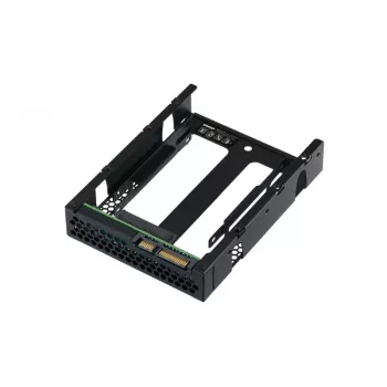 QNAP QDA-A2AR - interne RAID-behuizing - 3.5 naar 2 x 2.5 (8,9 cm naar 2 x 6,4 cm) - RAID 0, 1, JBOD - SATA 6Gb/s