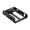 QNAP QDA-A2AR - interne RAID-behuizing - 3.5 naar 2 x 2.5 (8,9 cm naar 2 x 6,4 cm) - RAID 0, 1, JBOD - SATA 6Gb/s