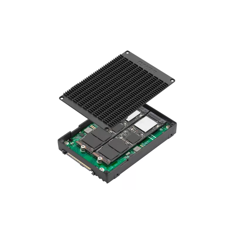 QNAP QDA-U2MP opslagbehuizing SSD-behuizing zwart M.2