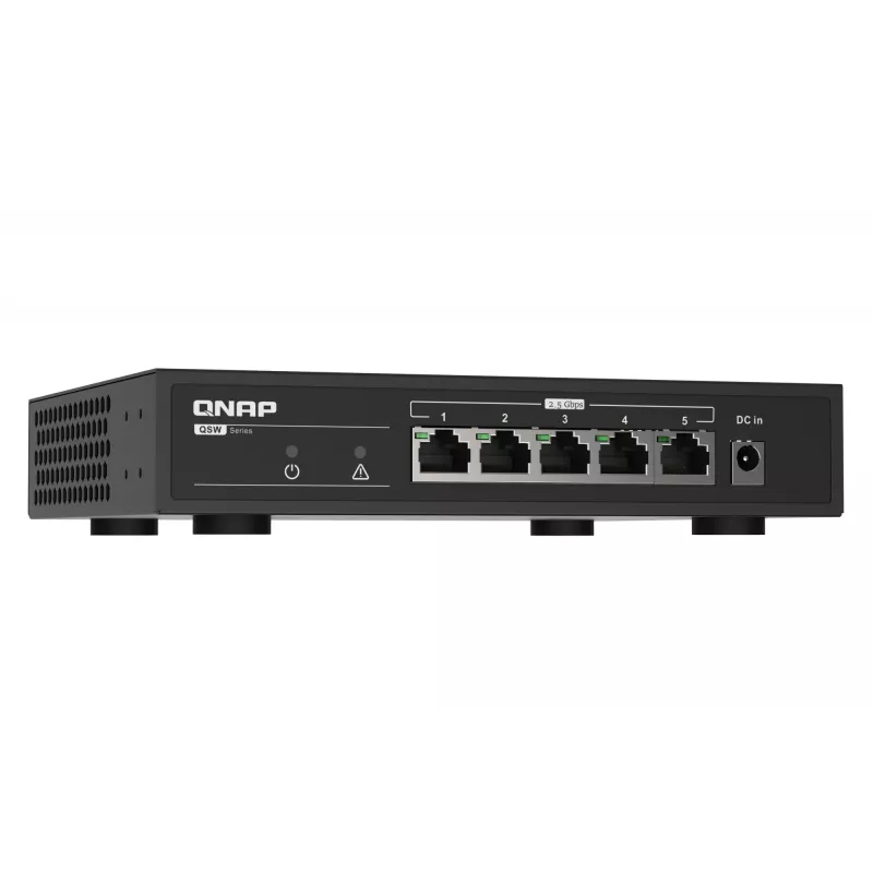 QNAP QSW-1105-5T 5-poorts unmanaged switch, 5x 2.5GbE
