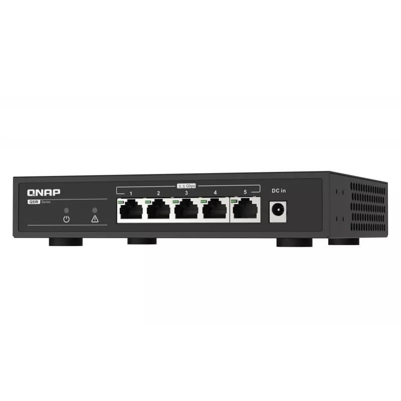 QNAP QSW-1105-5T 5-poorts unmanaged switch, 5x 2.5GbE