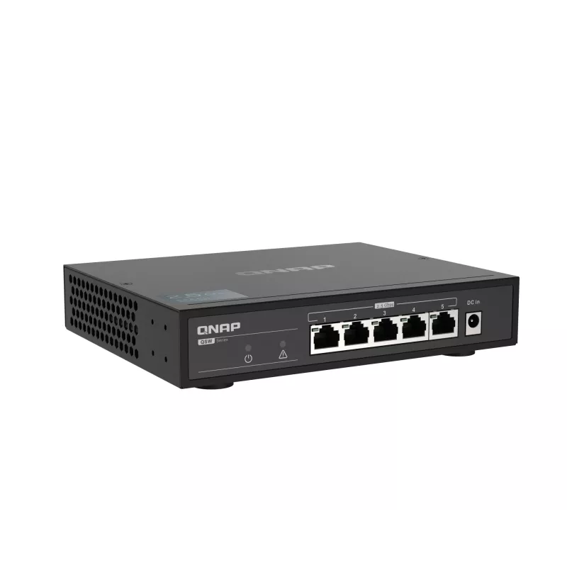 QNAP QSW-1105-5T 5-poorts unmanaged switch, 5x 2.5GbE