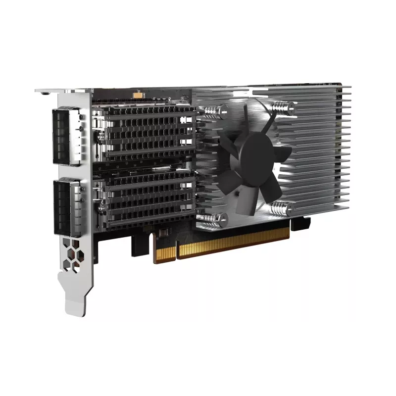 QNAP QXG-100G2SF-E810 netwerkkaart intern glasvezel 100000 Mbit/s