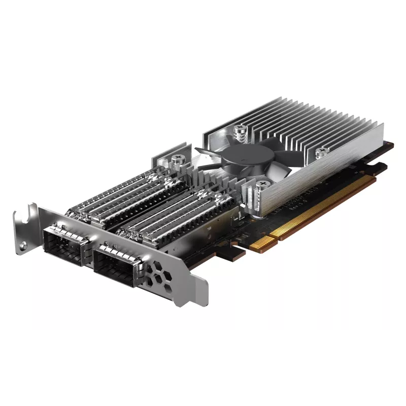 QNAP QXG-100G2SF-E810 netwerkkaart intern glasvezel 100000 Mbit/s