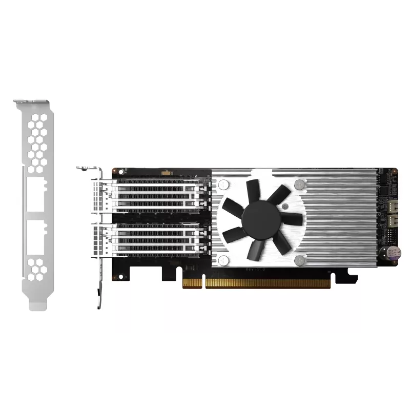 QNAP QXG-100G2SF-E810 netwerkkaart intern glasvezel 100000 Mbit/s