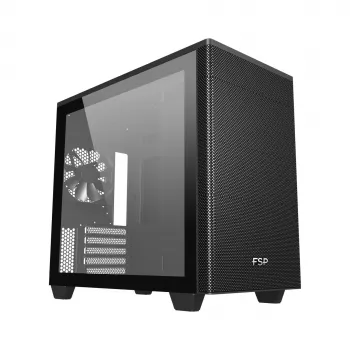 FSP CST360-B behuizing mini tower mITX, mATX zwart