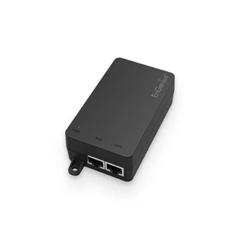 EnGenius 54V, 1,11A 60W AF/AT/BT 10GbE PoE-injector