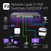 Managed Switch EnGenius FitSwitch 8 PoE 8x Gigabit Ethernet-poorten