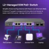 Managed Switch EnGenius FitSwitch 8 PoE 8x Gigabit Ethernet-poorten