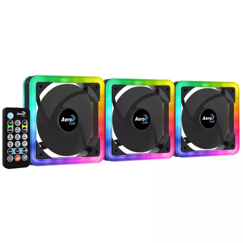 Aerocool Edge 14 Pro computerbehuizingsventilator 14 cm zwart