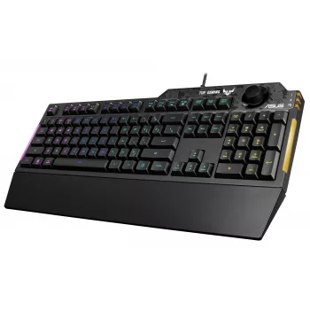 ASUS TUF Gaming K1 toetsenbord USB zwart full-size RGB LED