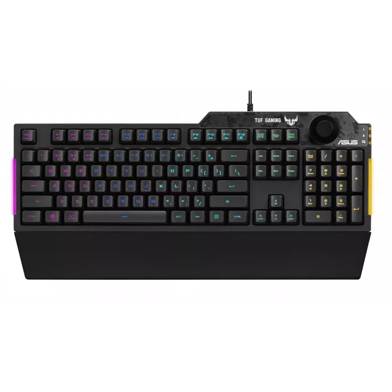 ASUS TUF Gaming K1 toetsenbord USB zwart full-size RGB LED