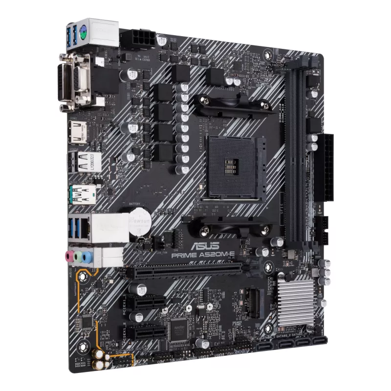 Moederbord ASUS PRIME A520M-E/CSM, AMD A520, socket AM4, micro ATX