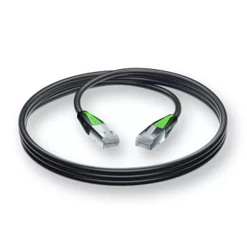 Netwerkkabel Zyxel ACCESSORY-ZZ0110F Cat6a, RJ-45 naar RJ-45, 1 m, zwart