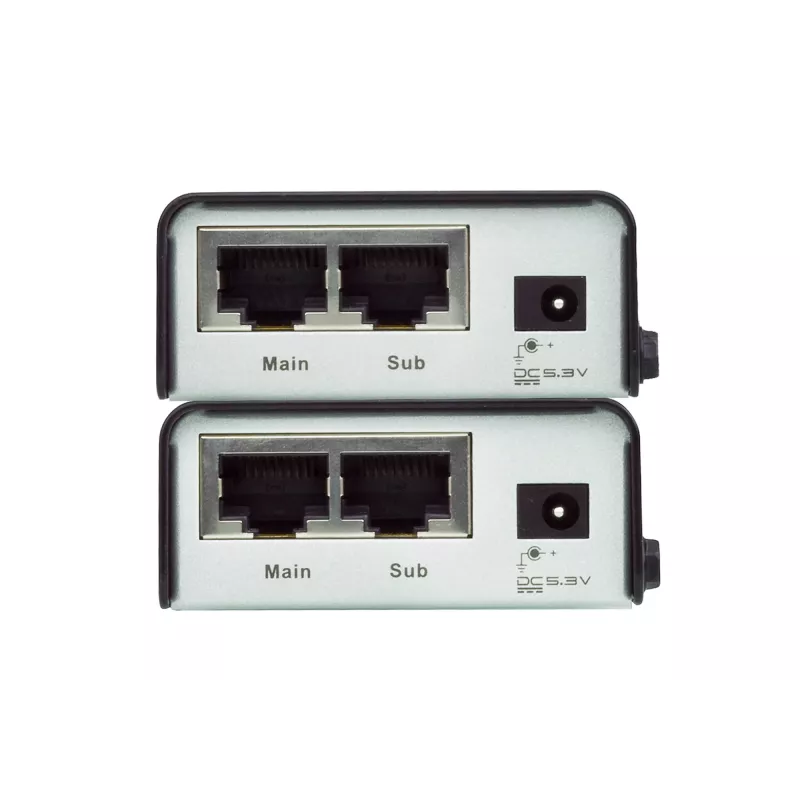 AV-extender ATEN VE602 DVI Dual Link met audio, 2560×1600 tot 40 m, Cat5e