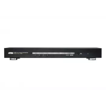 ATEN 4-poorts HDMI CAT5e/6 splitter via enkele Cat-kabel / 4K / RS232 / HDBaseT