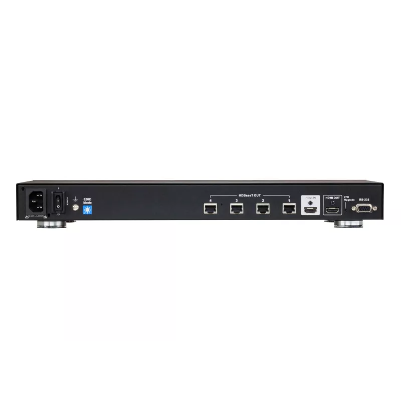 ATEN 4-poorts HDMI CAT5e/6 splitter via enkele Cat-kabel / 4K / RS232 / HDBaseT