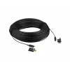 ATEN 100m 4K HDMI actieve optische kabel, 100 m, HDMI type D (micro), HDMI type D (micro), 3D, 18 Gbit/s, zwart