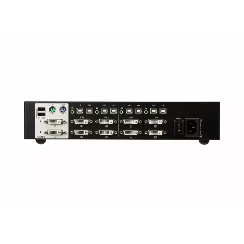 ATEN 4-poorts USB DVI Dual Display Secure KVM