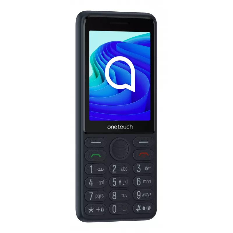 TCL OneTouch 4042S Dual SIM feature phone met oplaadstation, grijs