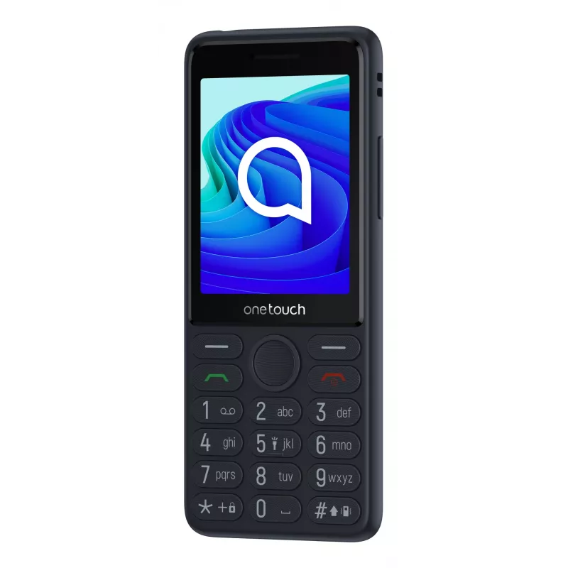 TCL OneTouch 4042S Dual SIM feature phone met oplaadstation, grijs