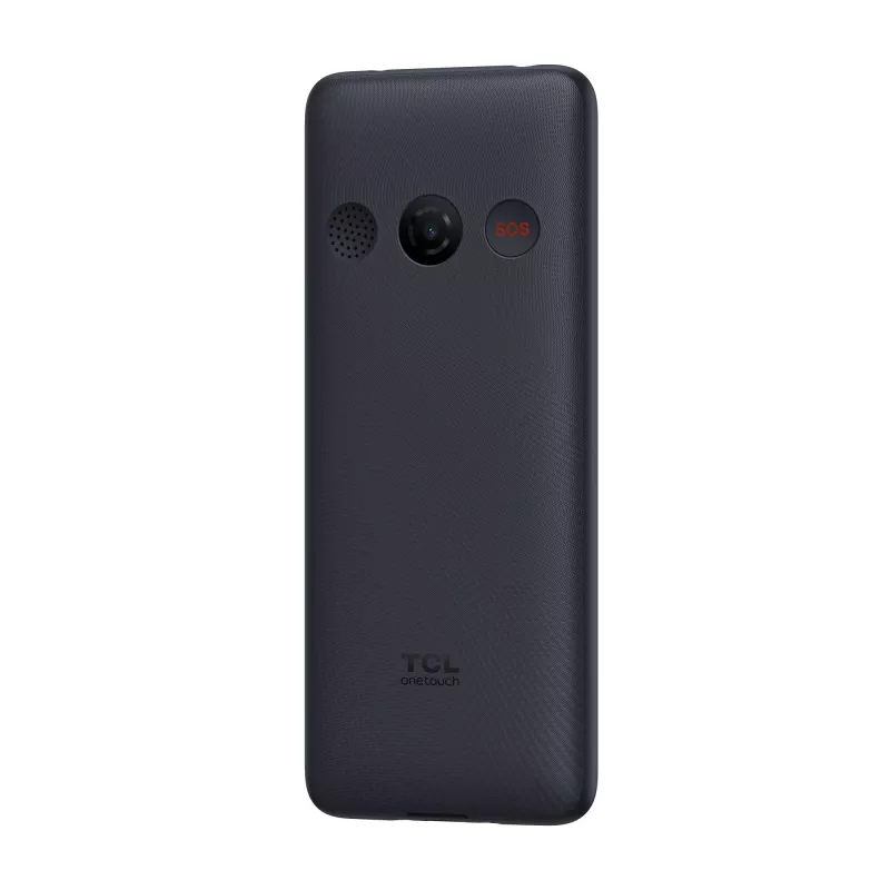 TCL OneTouch 4042S Dual SIM feature phone met oplaadstation, grijs