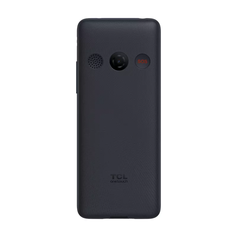 TCL OneTouch 4042S Dual SIM feature phone met oplaadstation, grijs
