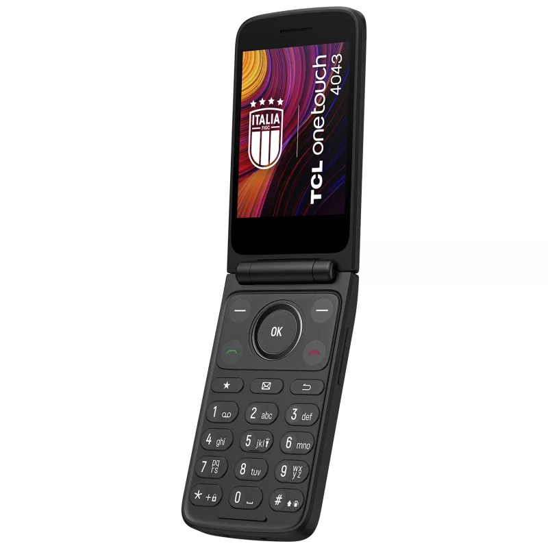 TCL OneTouch 4043 8,13 cm (3,2 inch) 130,6 g grijs featurephone