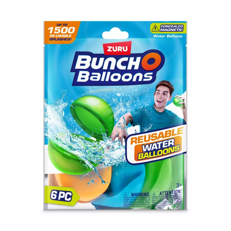 Bunch O Balloons herbruikbare waterbommen 6-pack ZURU
