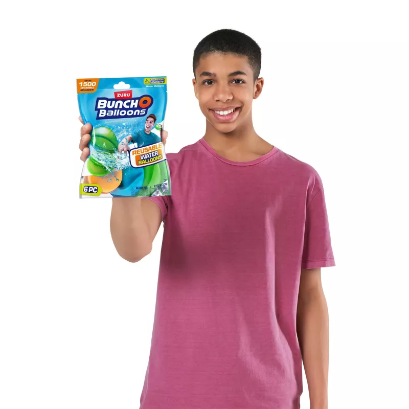 Bunch O Balloons herbruikbare waterbommen 6-pack ZURU