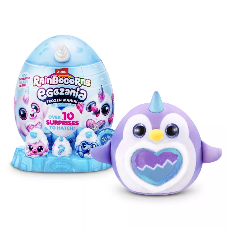 Knuffel Zuru Rainbocorns Eggzania Frozen Mania — dier knuffel, meerkleurig, vanaf 3 jaar