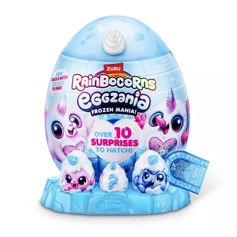 Knuffel Zuru Rainbocorns Eggzania Frozen Mania — dier knuffel, meerkleurig, vanaf 3 jaar