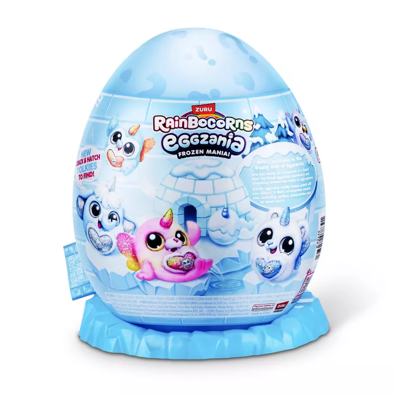 Knuffel Zuru Rainbocorns Eggzania Frozen Mania — dier knuffel, meerkleurig, vanaf 3 jaar