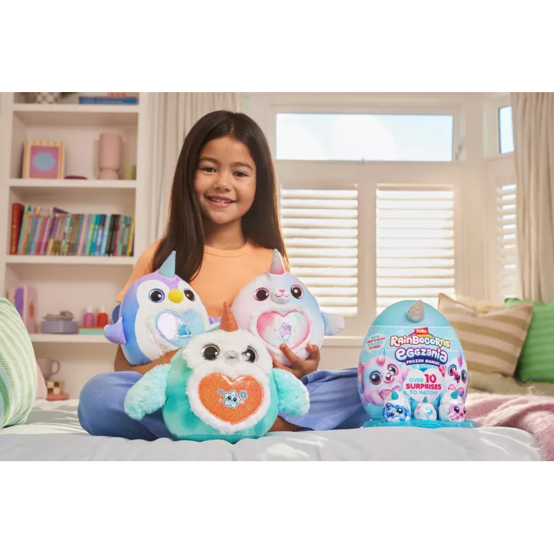 Knuffel Zuru Rainbocorns Eggzania Frozen Mania — dier knuffel, meerkleurig, vanaf 3 jaar