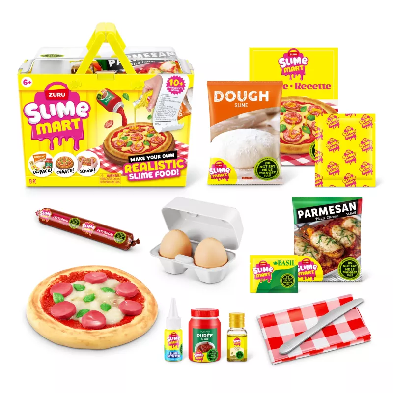 ZURU Slime Mart klein mandje, speelgoedvoedsel, 6 jaar, meerkleurig