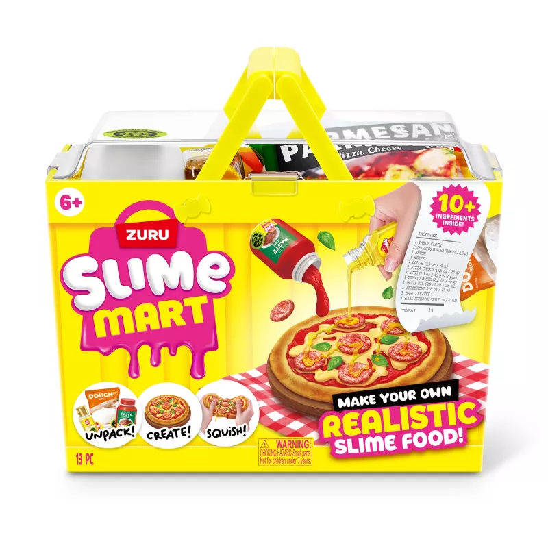 ZURU Slime Mart klein mandje, speelgoedvoedsel, 6 jaar, meerkleurig