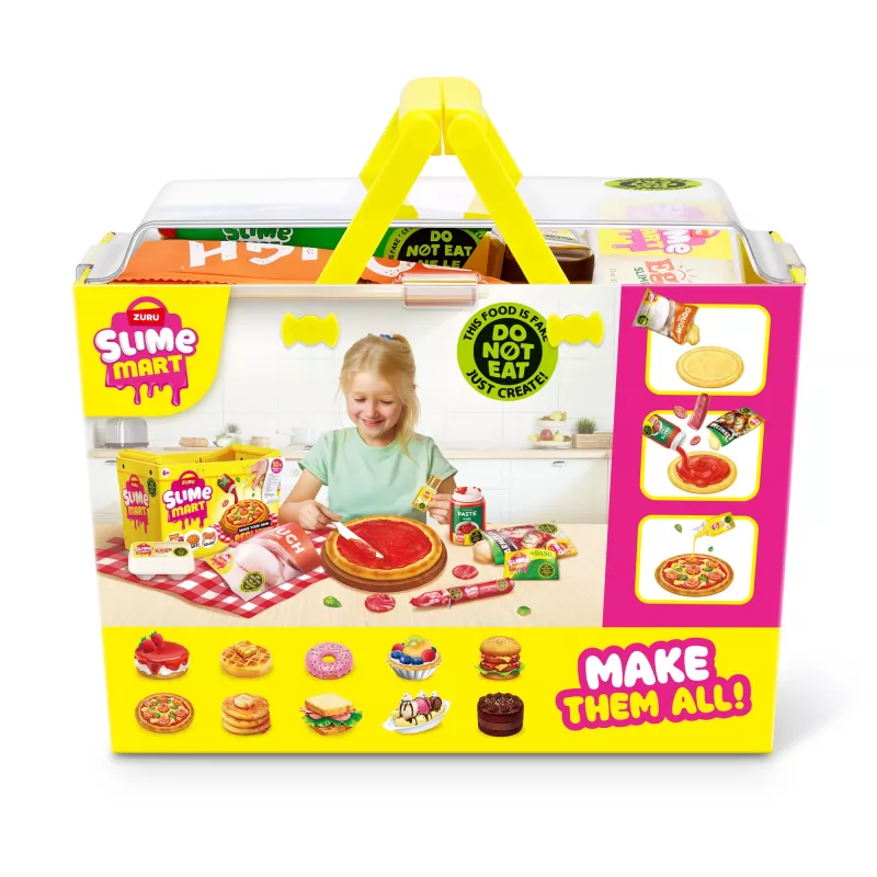 ZURU Slime Mart klein mandje, speelgoedvoedsel, 6 jaar, meerkleurig