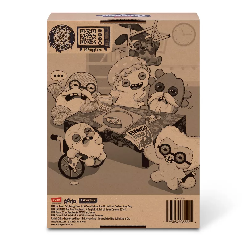 Hug-A-Lumps Fuggler Old Fogies 9 inch assortiment, pop, 0 jaar
