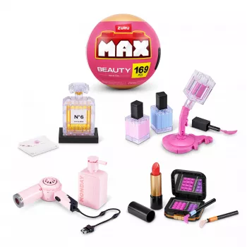 MAX Build more Premium Beauty bouwstenen-collectie, bouwstenen, 8 jaar, kunststof, 169 stuks, 197 g