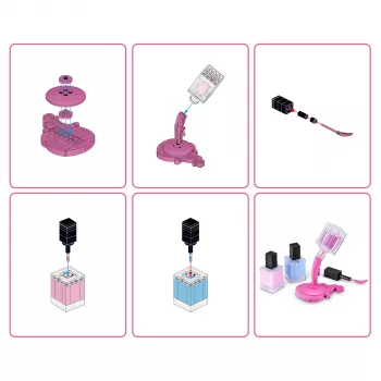 MAX Build more Premium Beauty bouwstenen-collectie, bouwstenen, 8 jaar, kunststof, 169 stuks, 197 g