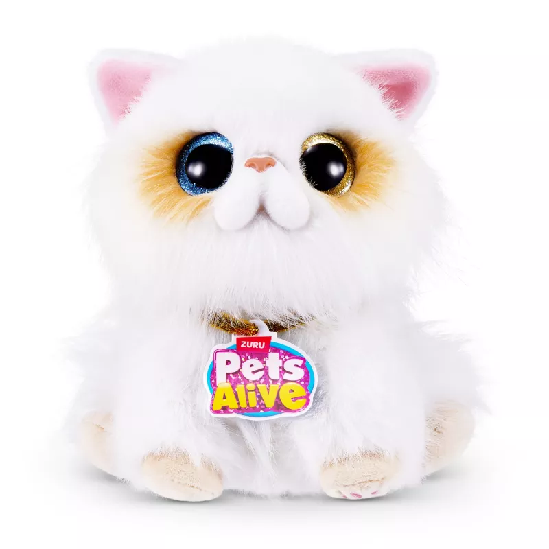 Speelgoedkat Zuru Pets Alive Smitten Kittens Series 2 – interactief geluidsspeelgoed, vanaf 3 jaar, AAA-batterijen