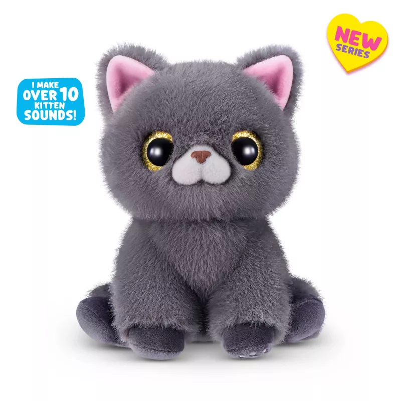 Speelgoedkat Zuru Pets Alive Smitten Kittens Series 2 – interactief geluidsspeelgoed, vanaf 3 jaar, AAA-batterijen
