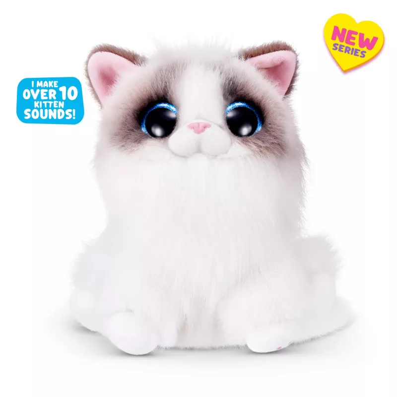 Speelgoedkat Zuru Pets Alive Smitten Kittens Series 2 – interactief geluidsspeelgoed, vanaf 3 jaar, AAA-batterijen