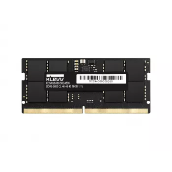 Klevv 16GB laptop-RAM-module DDR5 5600MT/s PC5-44800 unbuffered non-ECC SODIMM 1,1V 2GX8 CL46