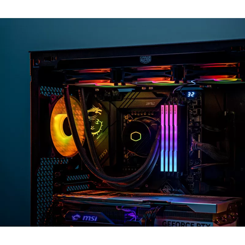 Klevv 64GB (2 x 32GB) 6000MHz CL30 DDR5 gaming-RAM-module 30-36-36-76 CRAS V RGB