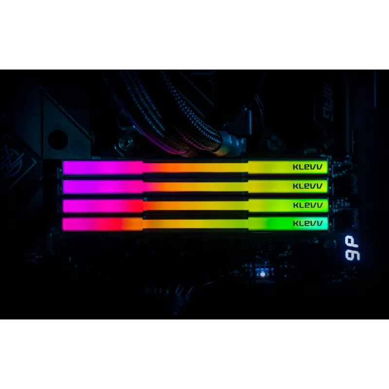 Klevv 64GB (2 x 32GB) 6000MHz CL30 DDR5 gaming-RAM-module 30-36-36-76 CRAS V RGB