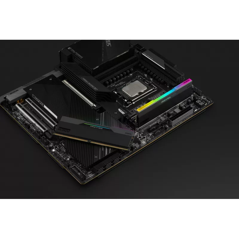 Klevv 64GB (2 x 32GB) 6000MHz CL30 DDR5 gaming-RAM-module 30-36-36-76 CRAS V RGB