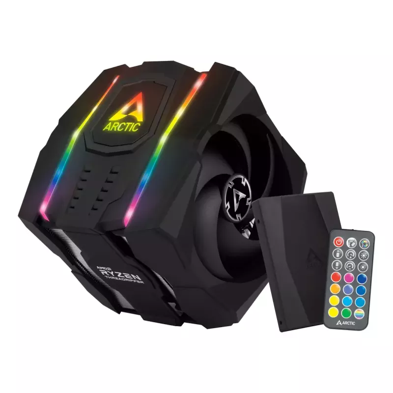 ARCTIC Freezer 50 TR - dual-tower CPU-koeler voor AMD Ryzen Threadripper met A-RGB