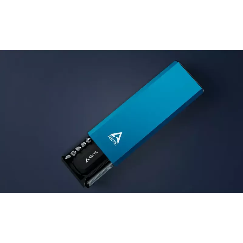 ARCTIC ratelschroevendraaierset staal zwart blauw 1/4 inch